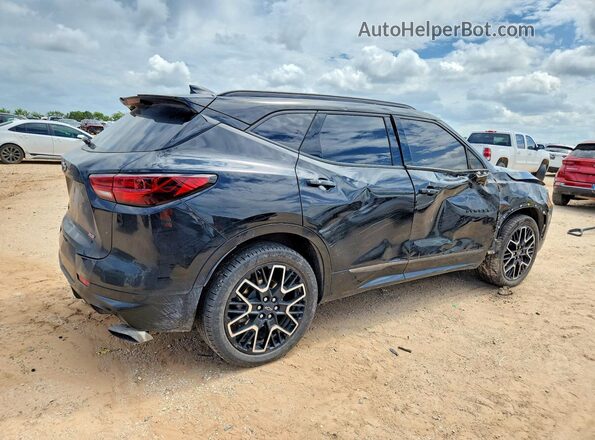 3GNKBERS3PS182159 2023 CHEVROLET BLAZER Черный Задняя правая четверть