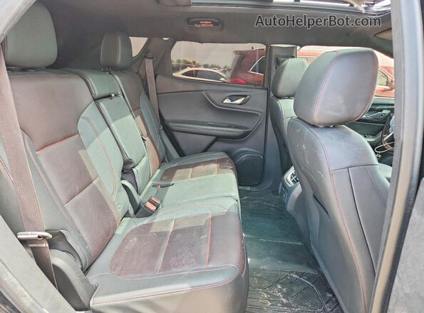 3GNKBERS3PS182159 2023 CHEVROLET BLAZER Черный Вид задних сидений