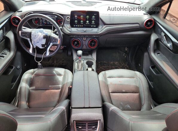 3GNKBERS3PS182159 2023 CHEVROLET BLAZER Черный Вид панели приборов