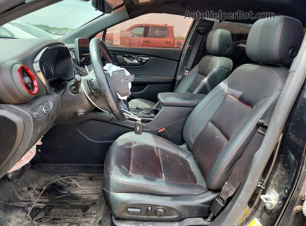 3GNKBERS3PS182159 2023 CHEVROLET BLAZER Черный Вид салона спереди