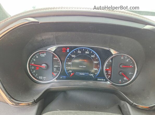 3GNKBERS3PS182159 2023 CHEVROLET BLAZER Черный Вид щитка приборов