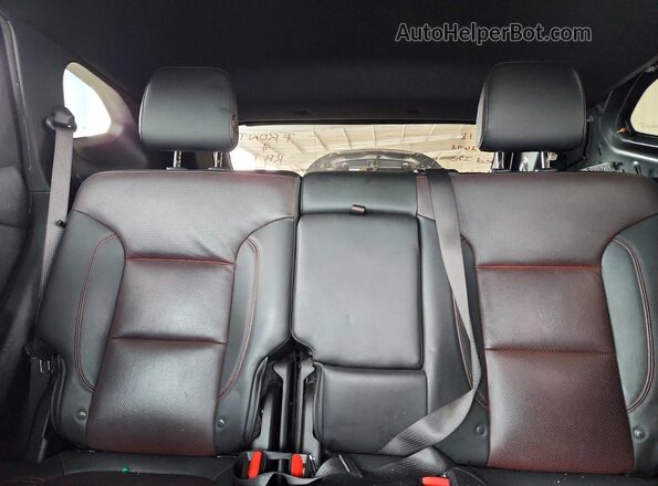 3GNKBERS4KS682372 2019 CHEVROLET BLAZER Gray Вид задніх сидінь