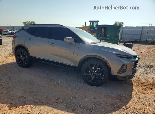 3GNKBERS4MS580931 2021 CHEVROLET BLAZER Gray Առջևի աջ