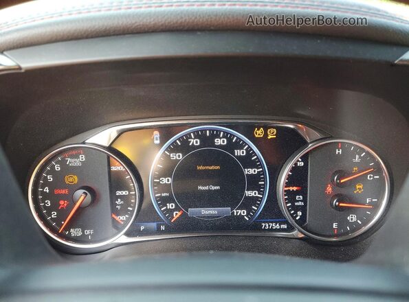 3GNKBERS4MS580931 2021 CHEVROLET BLAZER Gray Սարքավորումների վահանակի տեսք