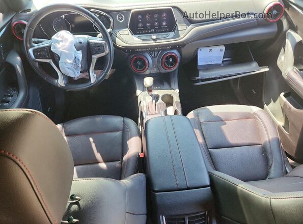 3GNKBERS5LS576272 2020 CHEVROLET BLAZER Черный Вид панели приборов