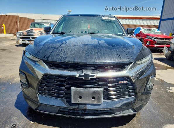 3GNKBERS6LS722873 2020 CHEVROLET BLAZER Black Вид спереду