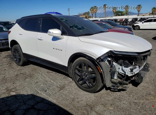 3GNKBERS7RS161043 2024 CHEVROLET BLAZER Белый Передняя правая четверть