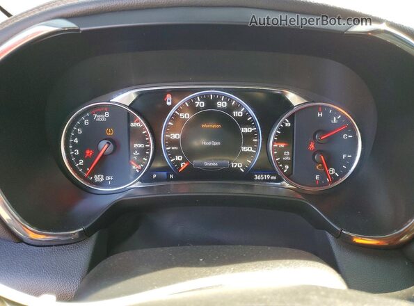 3GNKBERS7RS161043 2024 CHEVROLET BLAZER Белый Вид щитка приборов