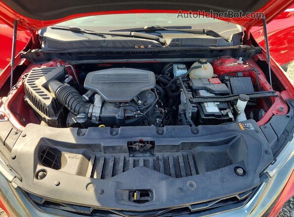 3GNKBERS8KS648984 2019 CHEVROLET BLAZER Red უკანა სალონის ხედი