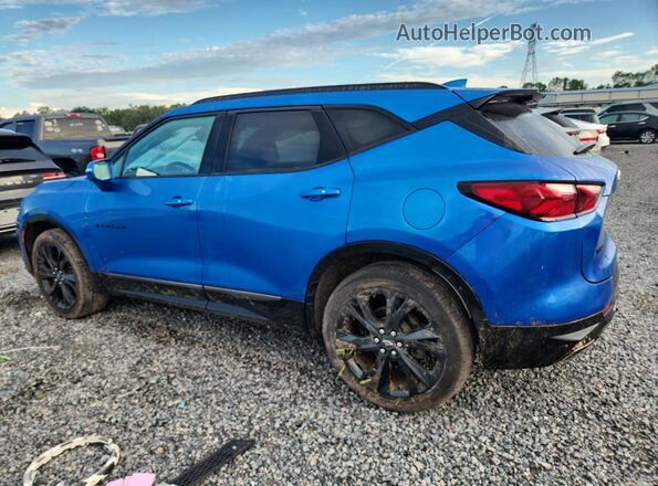 3GNKBERS9LS556560 2020 CHEVROLET BLAZER Blue Tył lewy