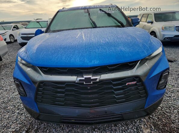 3GNKBERS9LS556560 2020 CHEVROLET BLAZER Blue Widok z przodu