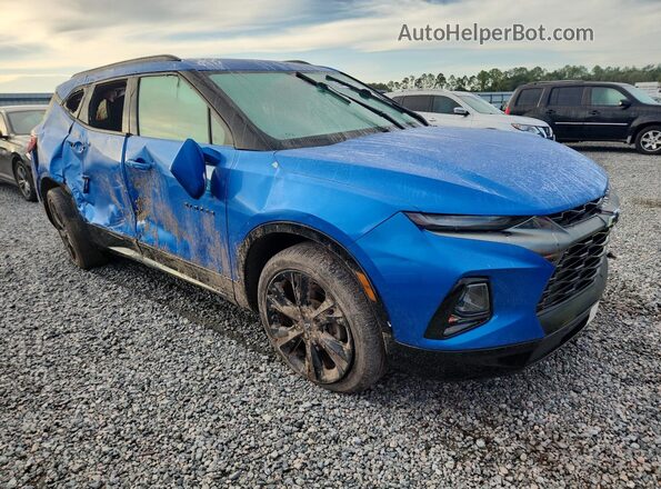 3GNKBERS9LS556560 2020 CHEVROLET BLAZER Blue Przód prawy
