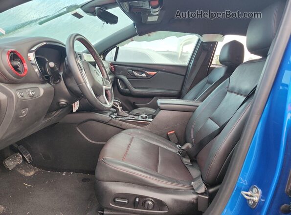 3GNKBERS9LS556560 2020 CHEVROLET BLAZER Blue Vista interior delantera