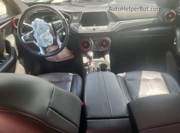 3GNKBERS9LS665455 2020 CHEVROLET BLAZER Blue წინა პანელის ხედი