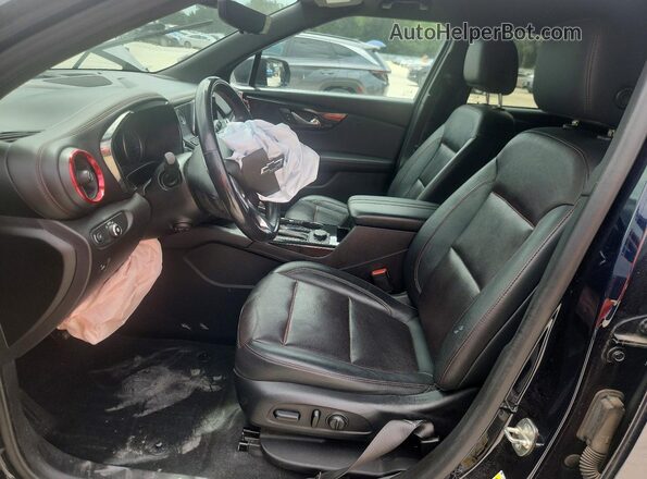 3GNKBERS9LS665455 2020 CHEVROLET BLAZER Blue წინა სალონის ხედი
