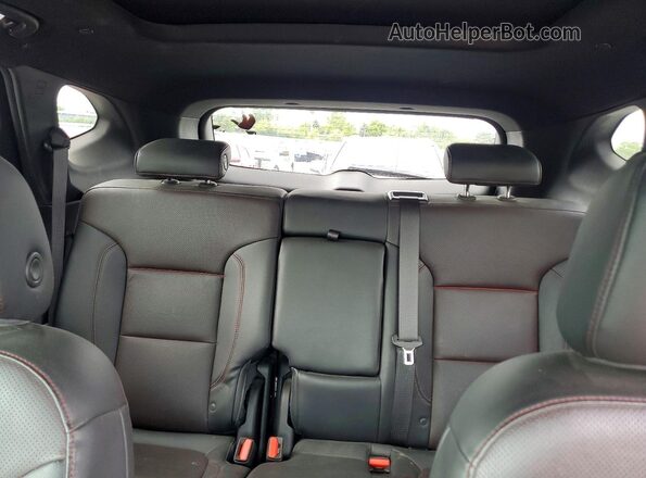 3GNKBERS9LS668808 2020 CHEVROLET BLAZER Black Widok tylnych siedzeń