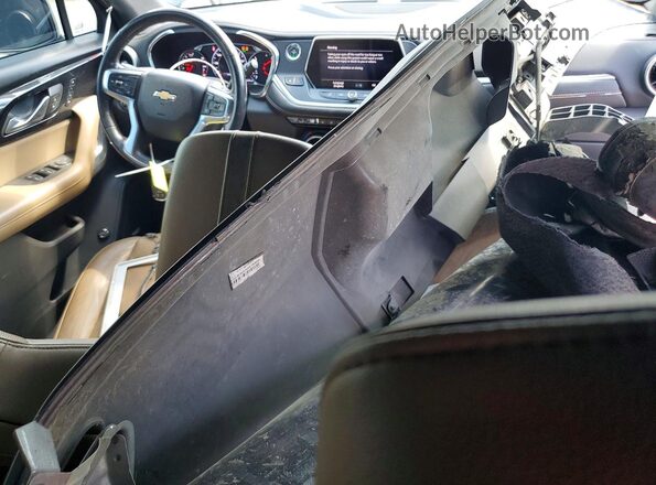3GNKBFRS4LS561851 2020 CHEVROLET BLAZER Gray Widok deski rozdzielczej