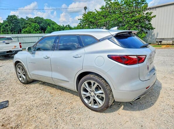 3GNKBFRS5KS623949 2019 CHEVROLET BLAZER Silver Trasero izquierdo