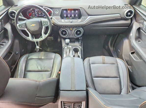 3GNKBFRS5KS623949 2019 CHEVROLET BLAZER Silver Vista del salpicadero