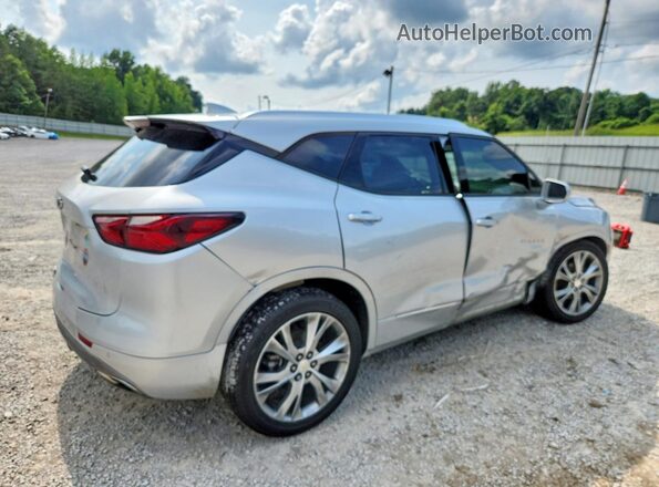 3GNKBFRS5KS623949 2019 CHEVROLET BLAZER Silver Trasero derecho