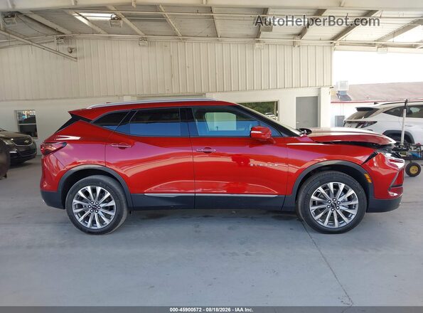 3GNKBFRS8RS211082 2024 CHEVROLET BLAZER Red Vista interior de 360 grados