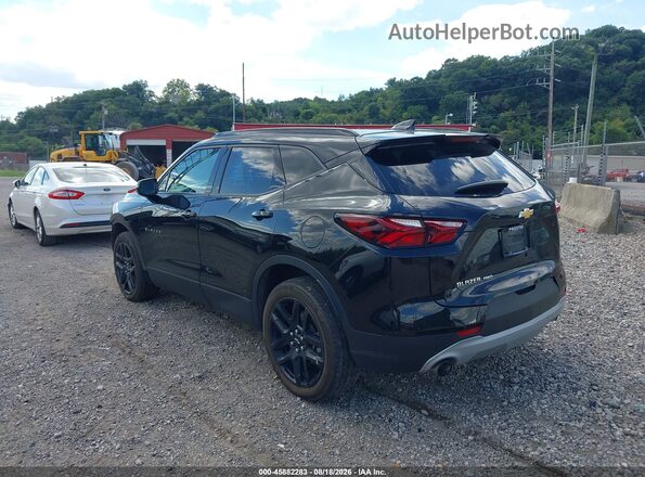 3GNKBGRS4KS606677 2019 CHEVROLET BLAZER Черный Задняя левая четверть