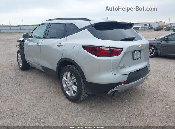 3GNKBGRS4KS682030 2019 CHEVROLET BLAZER Silver Задня ліва чверть