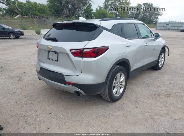 3GNKBGRS4KS682030 2019 CHEVROLET BLAZER Silver Задня права чверть