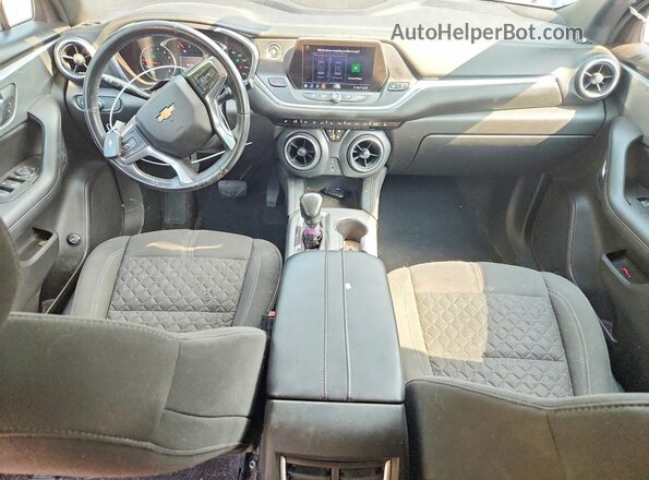 3GNKBGRS8KS614877 2019 CHEVROLET BLAZER Charcoal Vista del salpicadero