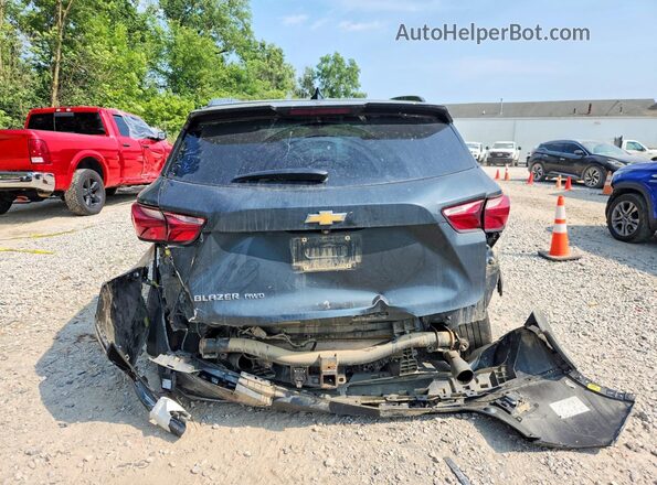 3GNKBGRS8KS614877 2019 CHEVROLET BLAZER Charcoal Vista trasera