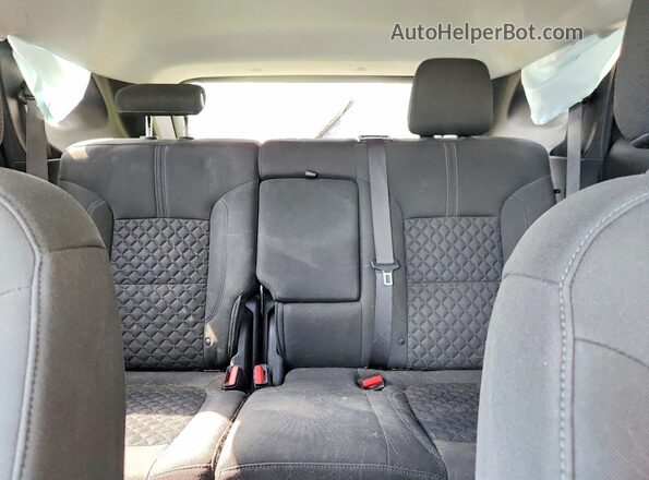3GNKBGRS8KS614877 2019 CHEVROLET BLAZER Charcoal Vista de los asientos traseros