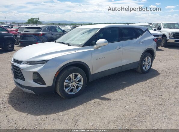3GNKBHR40MS553485 2021 CHEVROLET BLAZER Yellow Առջևի ձախ երեք քառորդ տեսարան