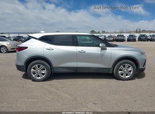 3GNKBHR40MS553485 2021 CHEVROLET BLAZER Yellow Սալոնի հետևի տեսք