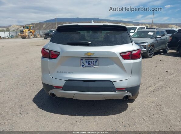 3GNKBHR40MS553485 2021 CHEVROLET BLAZER Yellow 