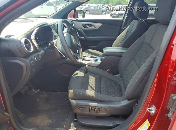 3GNKBHR40MS581061 2021 CHEVROLET BLAZER Red წინა სალონის ხედი