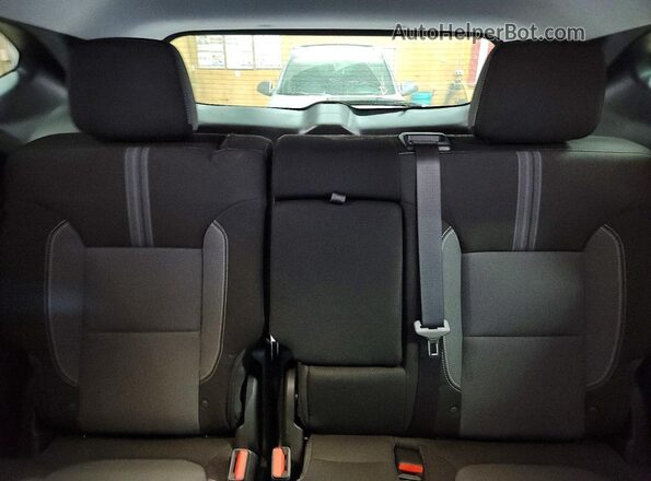 3GNKBHR40RS197045 2024 CHEVROLET BLAZER Blue Rear seats view