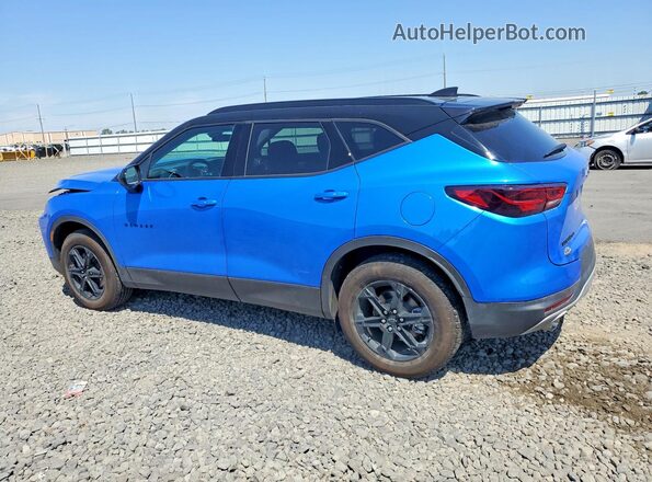 3GNKBHR40SS123968 2025 CHEVROLET BLAZER Blue Trasero izquierdo