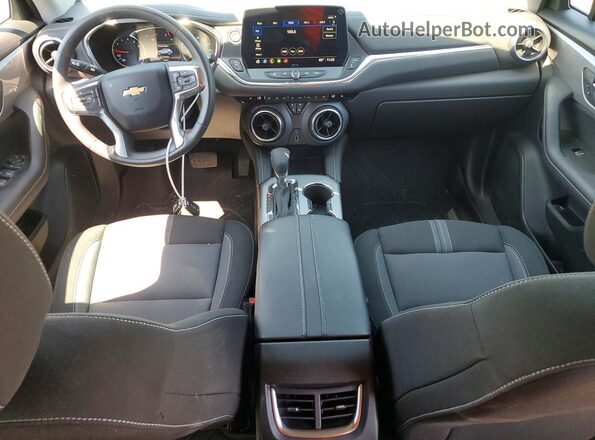 3GNKBHR40SS123968 2025 CHEVROLET BLAZER Blue Vista del salpicadero