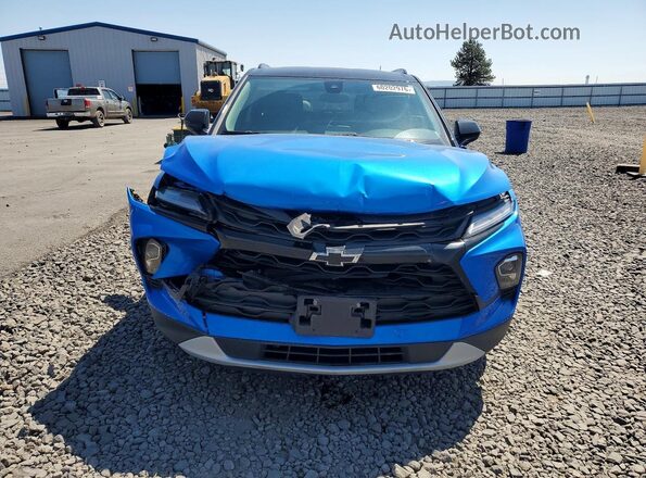 3GNKBHR40SS123968 2025 CHEVROLET BLAZER Blue Vista frontal
