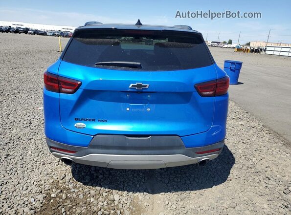 3GNKBHR40SS123968 2025 CHEVROLET BLAZER Blue Vista trasera
