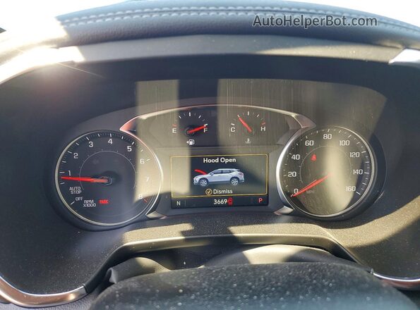 3GNKBHR40SS123968 2025 CHEVROLET BLAZER Blue Vista del cuadro de instrumentos