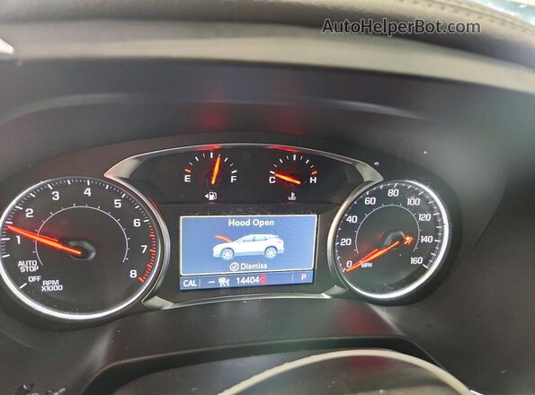 3GNKBHR41SS142903 2025 CHEVROLET BLAZER White ხელსაწყოთა პანელის ხედი