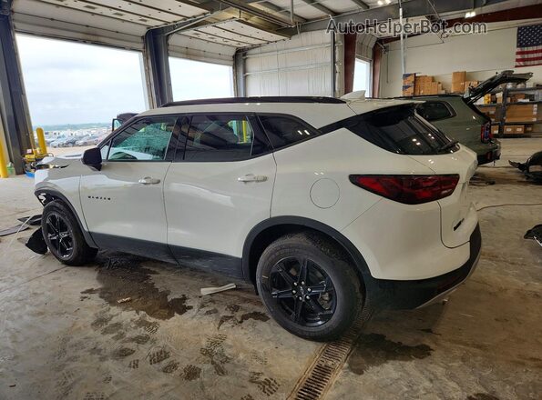 3GNKBHR41SS142903 2025 CHEVROLET BLAZER White უკანა მარცხენა