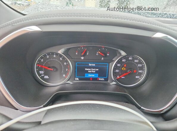 3GNKBHR42NS220271 2022 CHEVROLET BLAZER Black Вид щитка приладів
