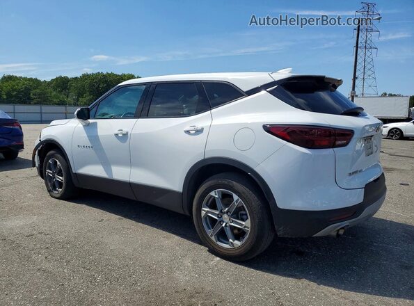 3GNKBHR42PS183631 2023 CHEVROLET BLAZER White Trasero izquierdo