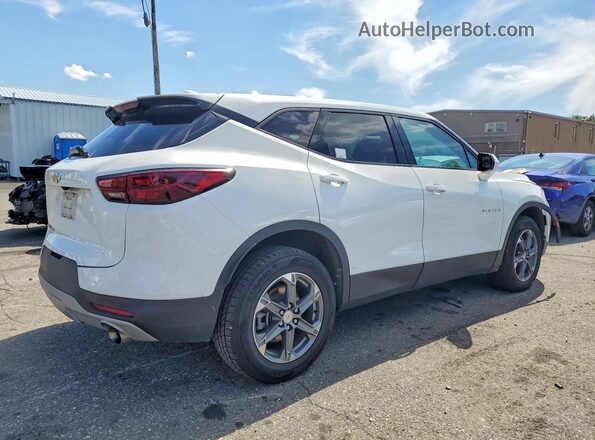 3GNKBHR42PS183631 2023 CHEVROLET BLAZER White Trasero derecho