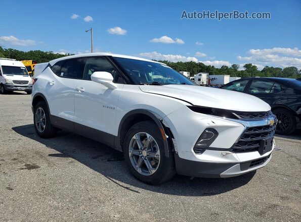 3GNKBHR42PS183631 2023 CHEVROLET BLAZER White Delantero derecho