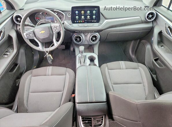 3GNKBHR44PS210232 2023 CHEVROLET BLAZER White Vista del salpicadero