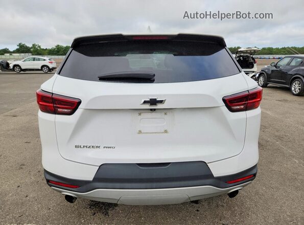 3GNKBHR44PS210232 2023 CHEVROLET BLAZER White Vista trasera