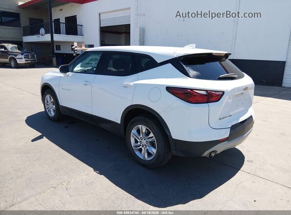 3GNKBHR47MS553953 2021 CHEVROLET BLAZER White Rear left